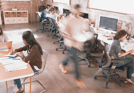 busy office