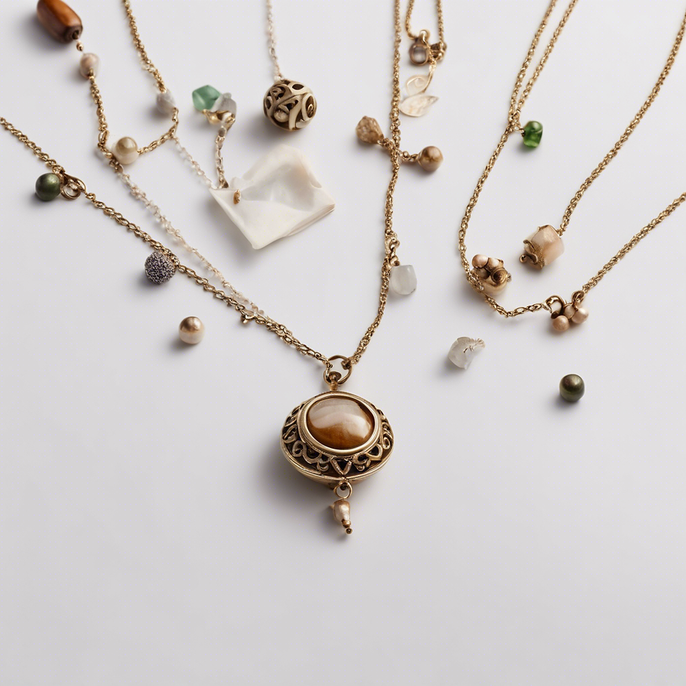 Charm Pendant Necklace