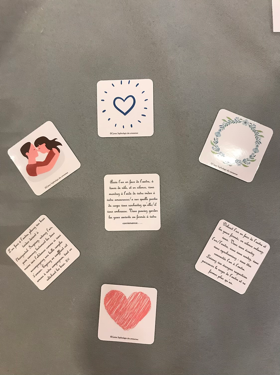 Miniature : Cartes Sophrologie et douceurs des amoureux