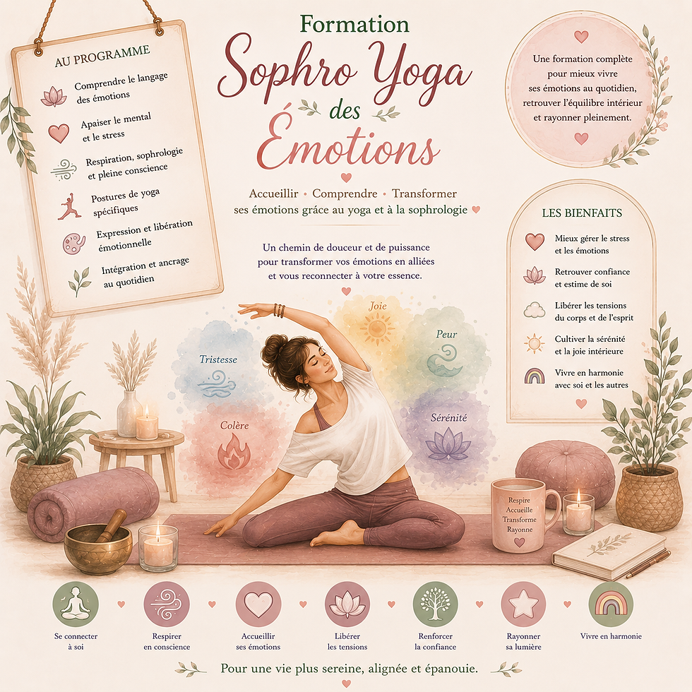 Miniature : Formation Sophro Yoga des émotions