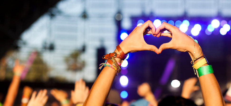 Hands in heart