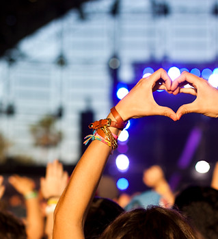 Hands in heart