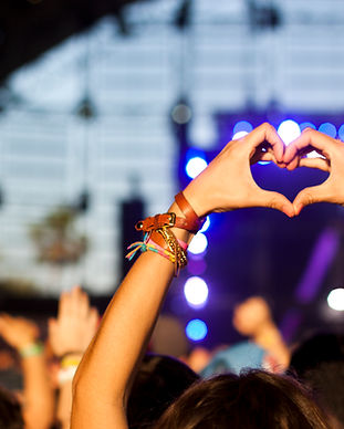 Hands in heart