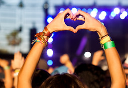 Hands in heart