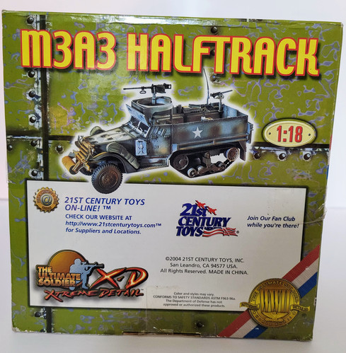 その他 21st CENTURY TOYS M3A3 HALFTRACK 1:18 84. M3A3 Halftrack *** RARE *** | Blue Boy Goods