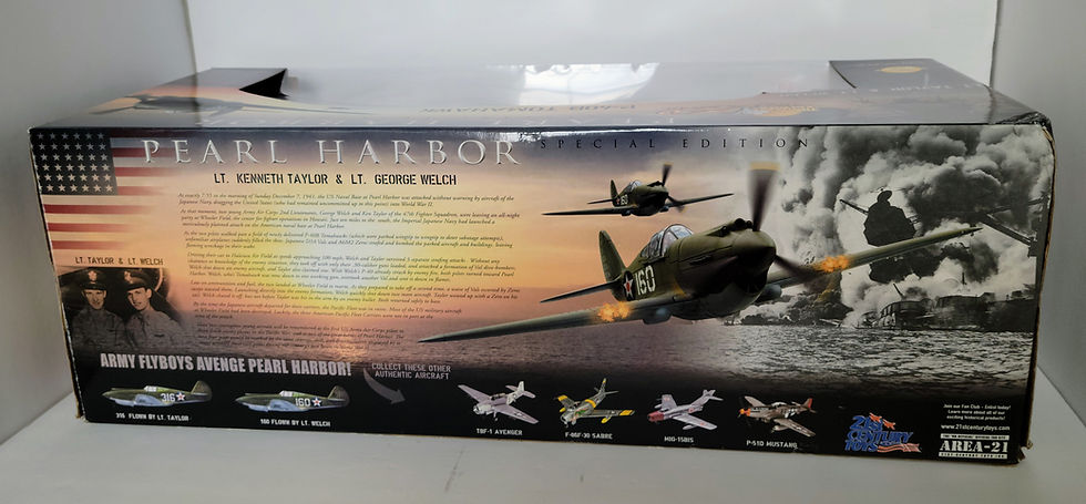 Thumbnail: 63. P-40B TomaHawk, Cockpit Pilot, Special Ed. Pearl Harbor