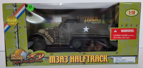 その他 21st CENTURY TOYS M3A3 HALFTRACK 1:18 M3A3 Halftrack
