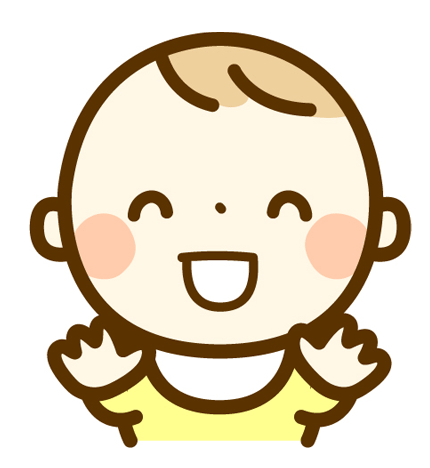 星ヶ丘たなかこどもクリニックイラスト乳児