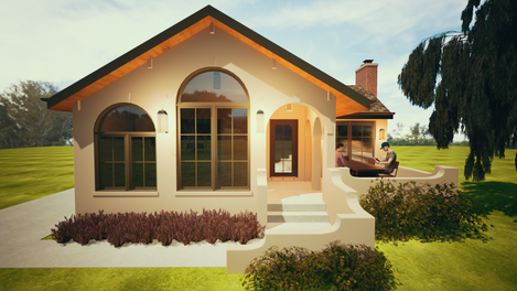 Day view - front of house