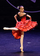 solo ballet performance