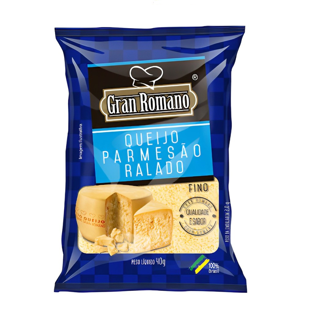 Queijo Ralado Fino Gran Romano 40g