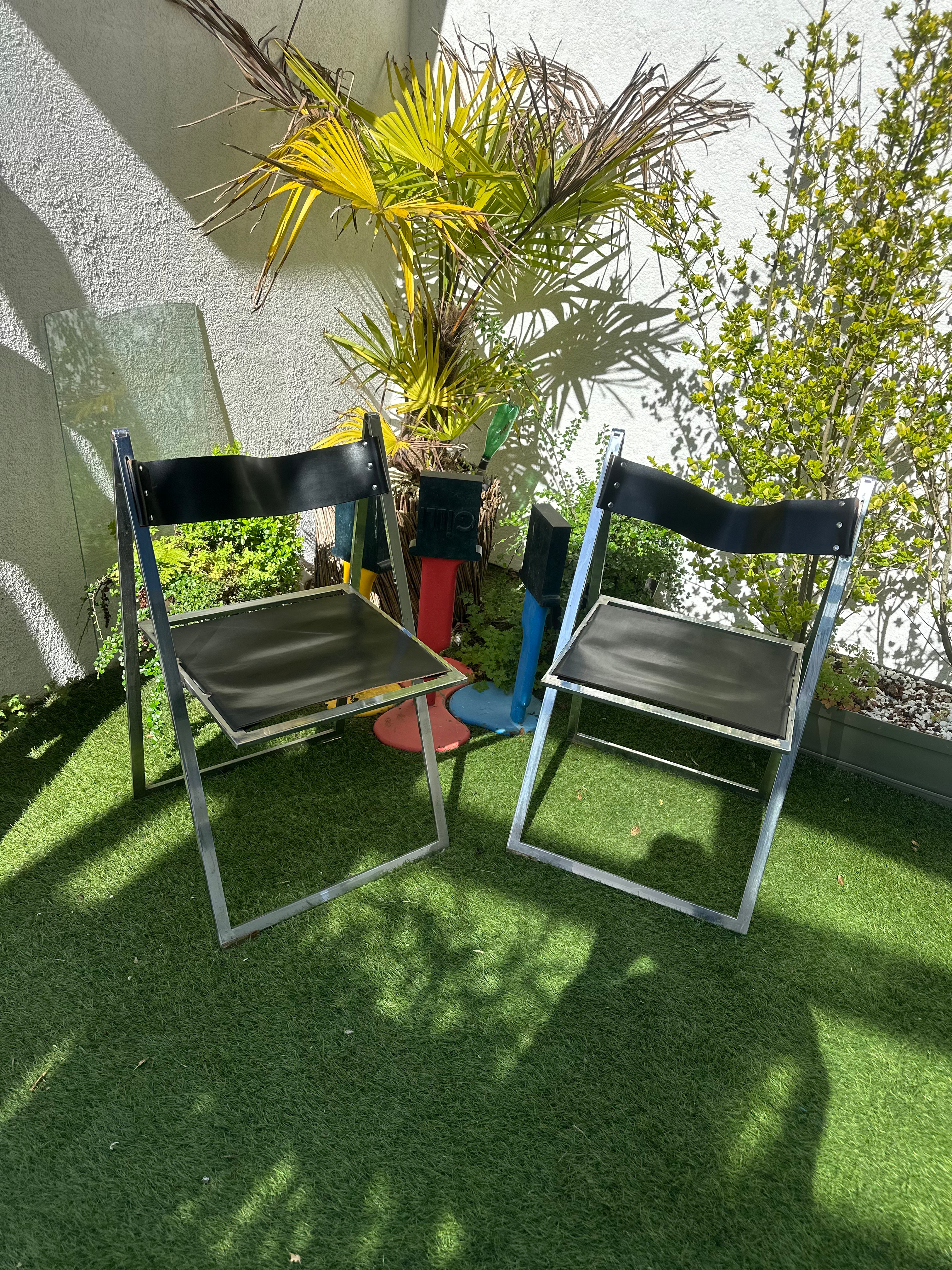 Lot Chaises modèle Elios, FONTONI & GERACI 