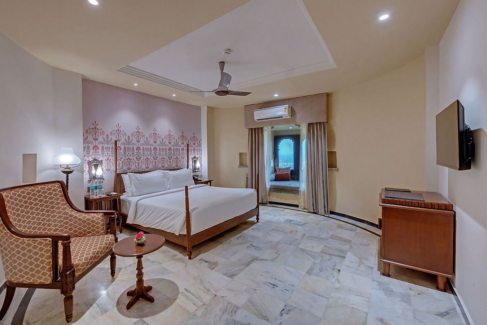 Pet-friendly stay at The Fern Bambora Fort Udaipur, where pets can stay with their owners and enjoy a heritage getaway in Udaipur.
