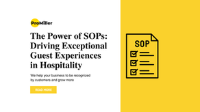The Power of SOPs: Driving Exceptional Guest Experiences in Hospitality 