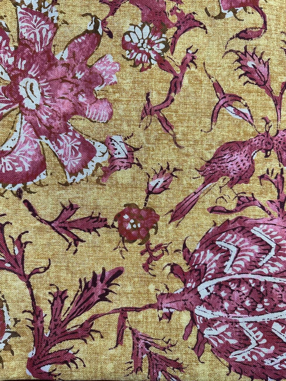 Thumbnail: Lisa Fine Textiles - Cochin - Saffron