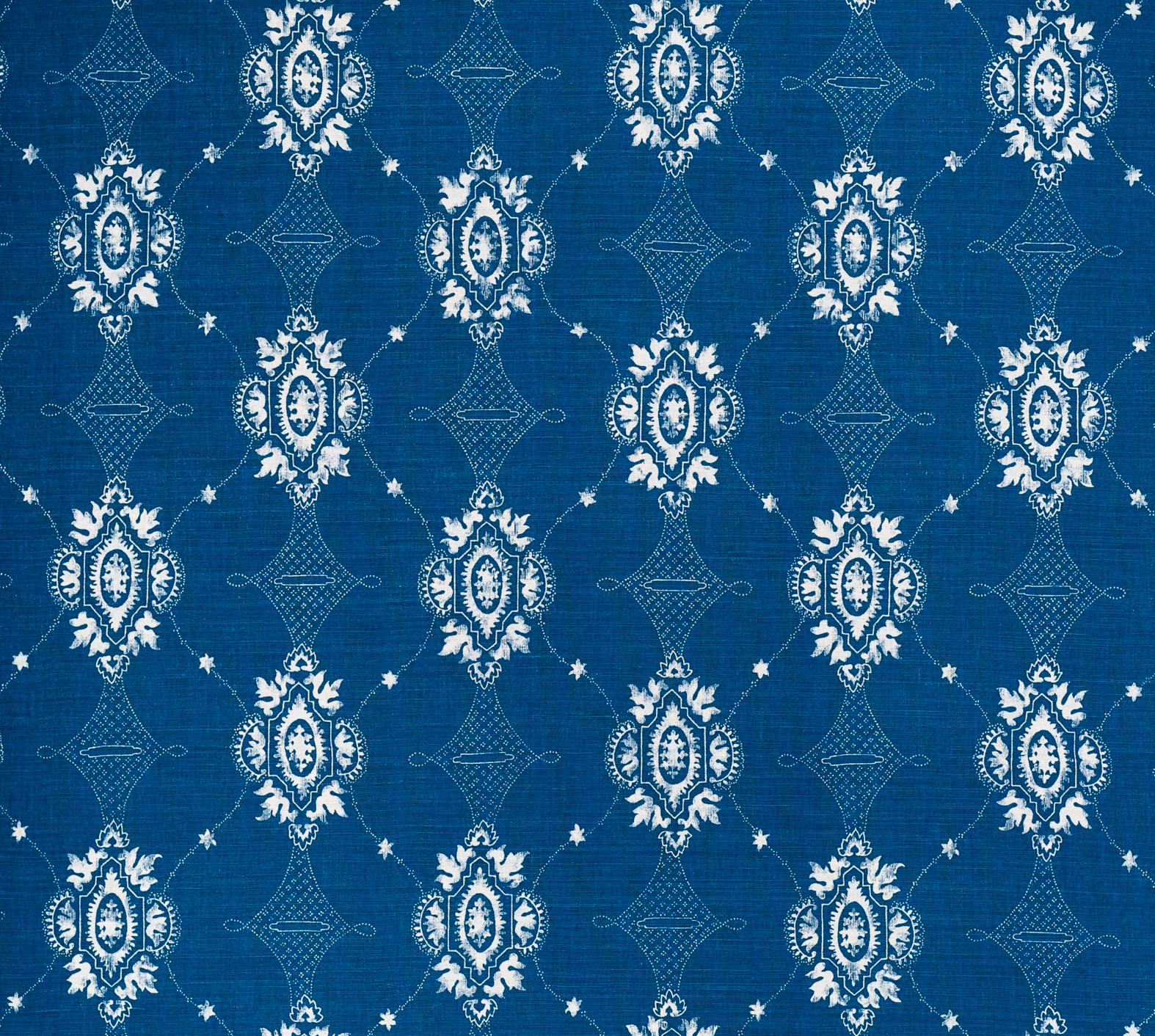 Bennison Fabric- Avignon - Indigo