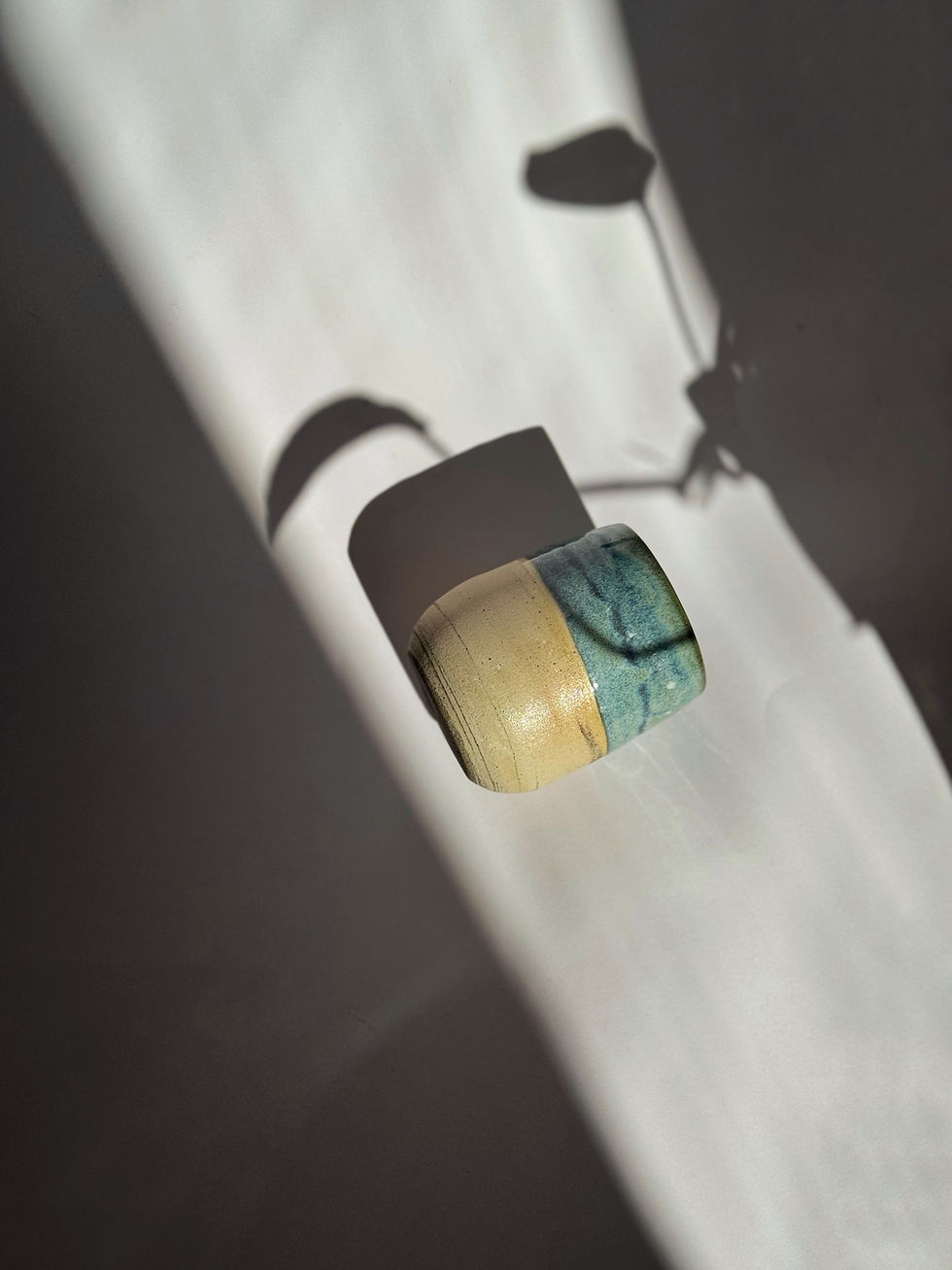 Thumbnail: Espresso Cup (no handle) - Green Ocean