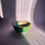 Thumbnail: Tricolore Bowl - White/Peacock/Lemon