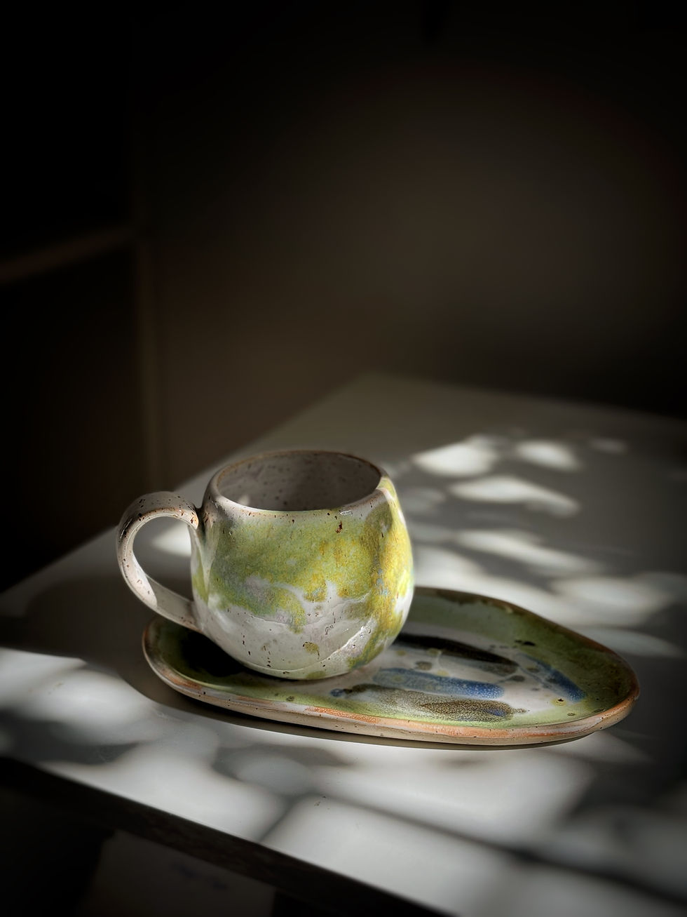 Thumbnail: Set of 2 - Mug & Plate - Wild Nature