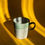 Thumbnail: Mug - White Dripping Lime Green