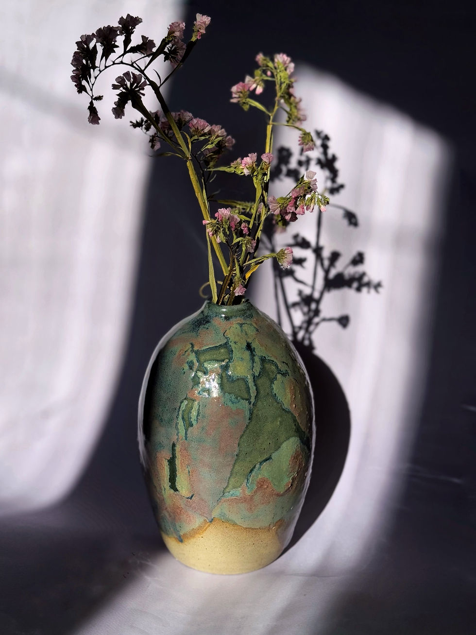 Bud Vase - Toasted Sage Stone Green