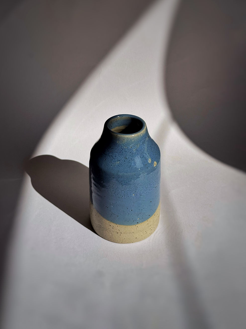 Thumbnail: Cylinder Bud Vase - Coastal Blue