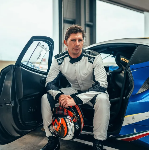 James Vowles as a racing driver - Source: Williams Racing