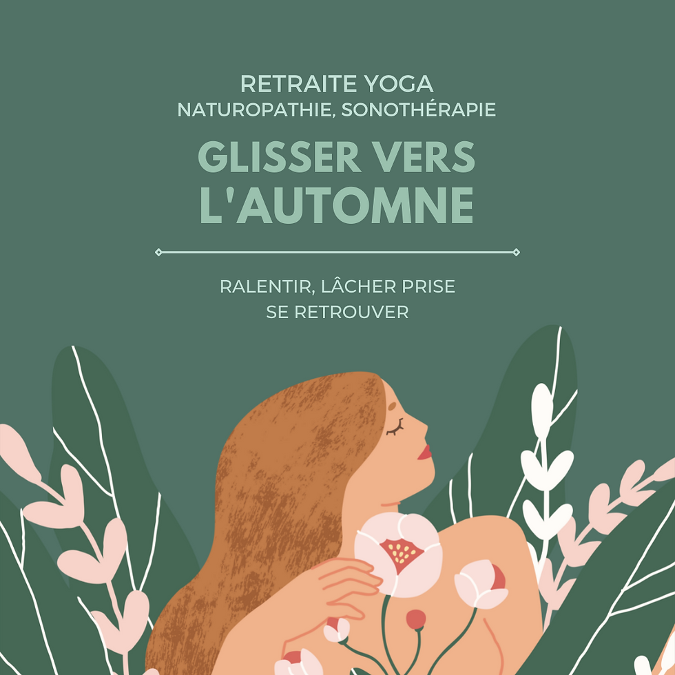 GLISSER VERS L'AUTOMNE