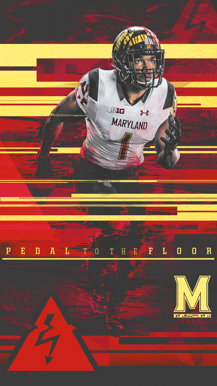 Cody James Creative Maryland Football