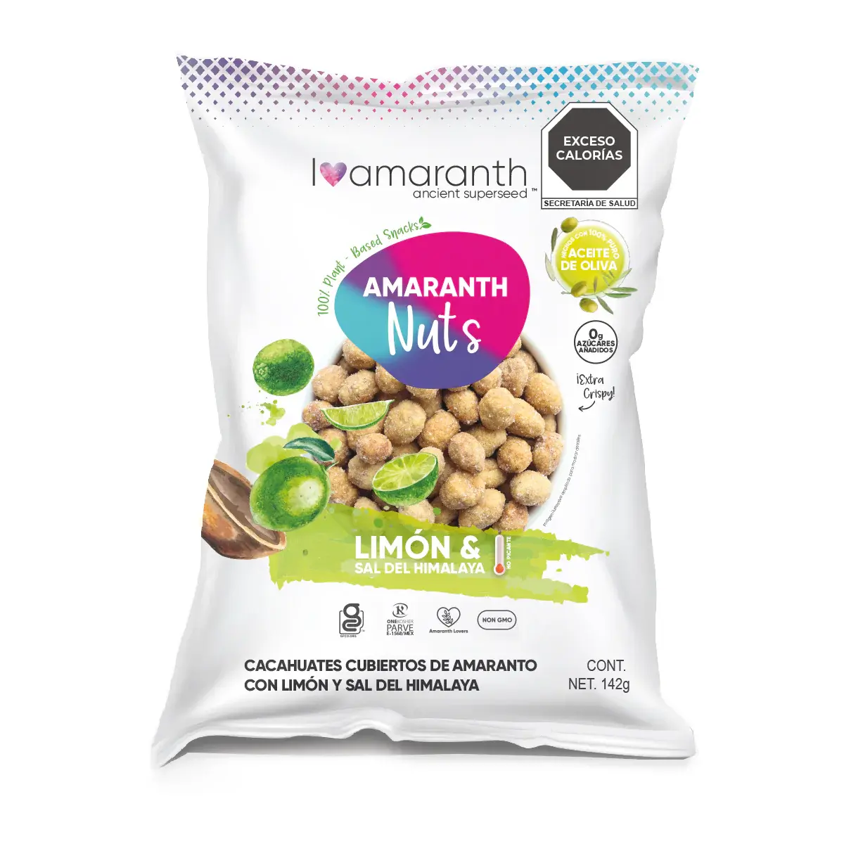 Cacahuates Limón 142g