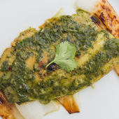 Pescado en salsa verde