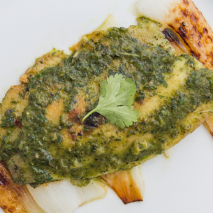 Pescado en salsa verde