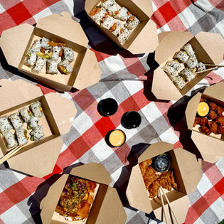 Sushi Rolls and Sunshine. Our National Sushi Day Picnic at ATO Sushi