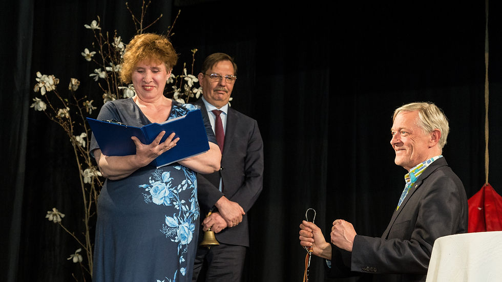 Margus Taboril tuli Tootsi kombel vanduda, et kannab väärikalt Lutsu huumoripreemia saaja nime. Foto: Helar Laasik