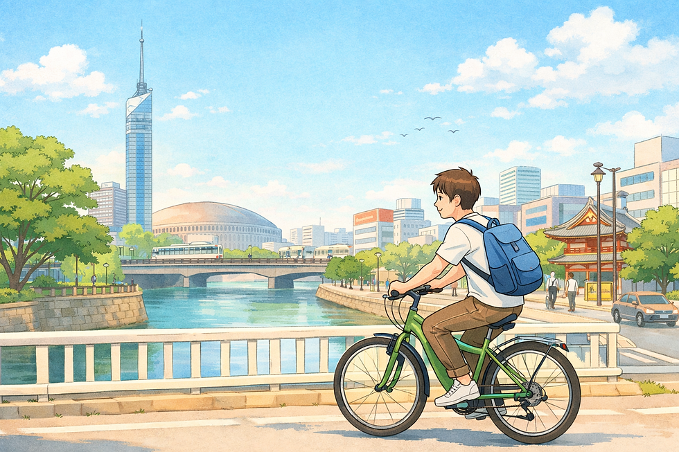 天神・博多周辺は事故が多い。20歳男性が知るべき自転車リスク