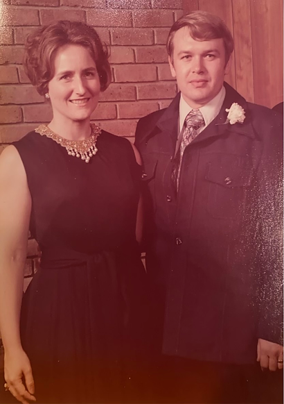 Vintage photo of Dr. Gregory and his wife