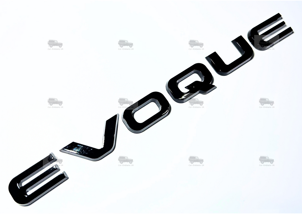VIEW ALL RANGE ROVER LETTERING KITS | Car Emblems UK