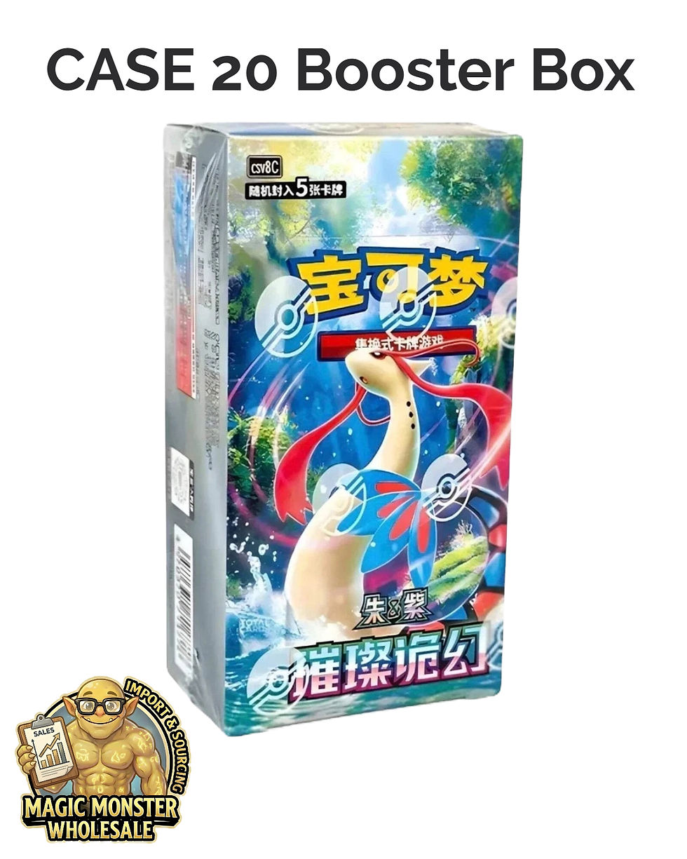 Thumbnail: CASE (20Box) Pokemon TCG Chinese Brilliant Fantasy CSV8C Slim Booster Boxes