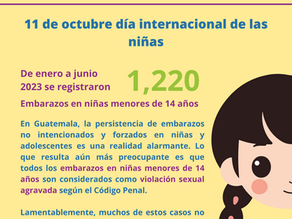 11 de octubre día internacional de las niñas