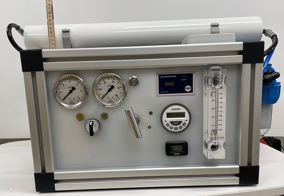 Miniatyrbild: MAB Compact Watermaker –för alla havsvatten jorden runt eller sjöar