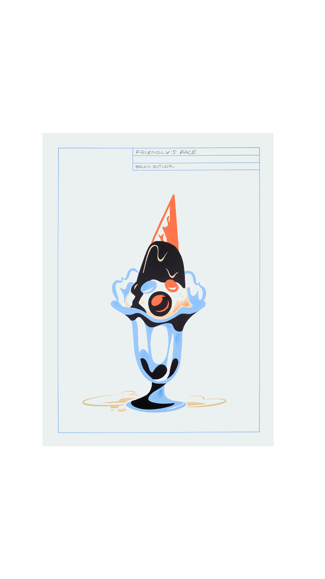 Friendly's Face - Brian Butler