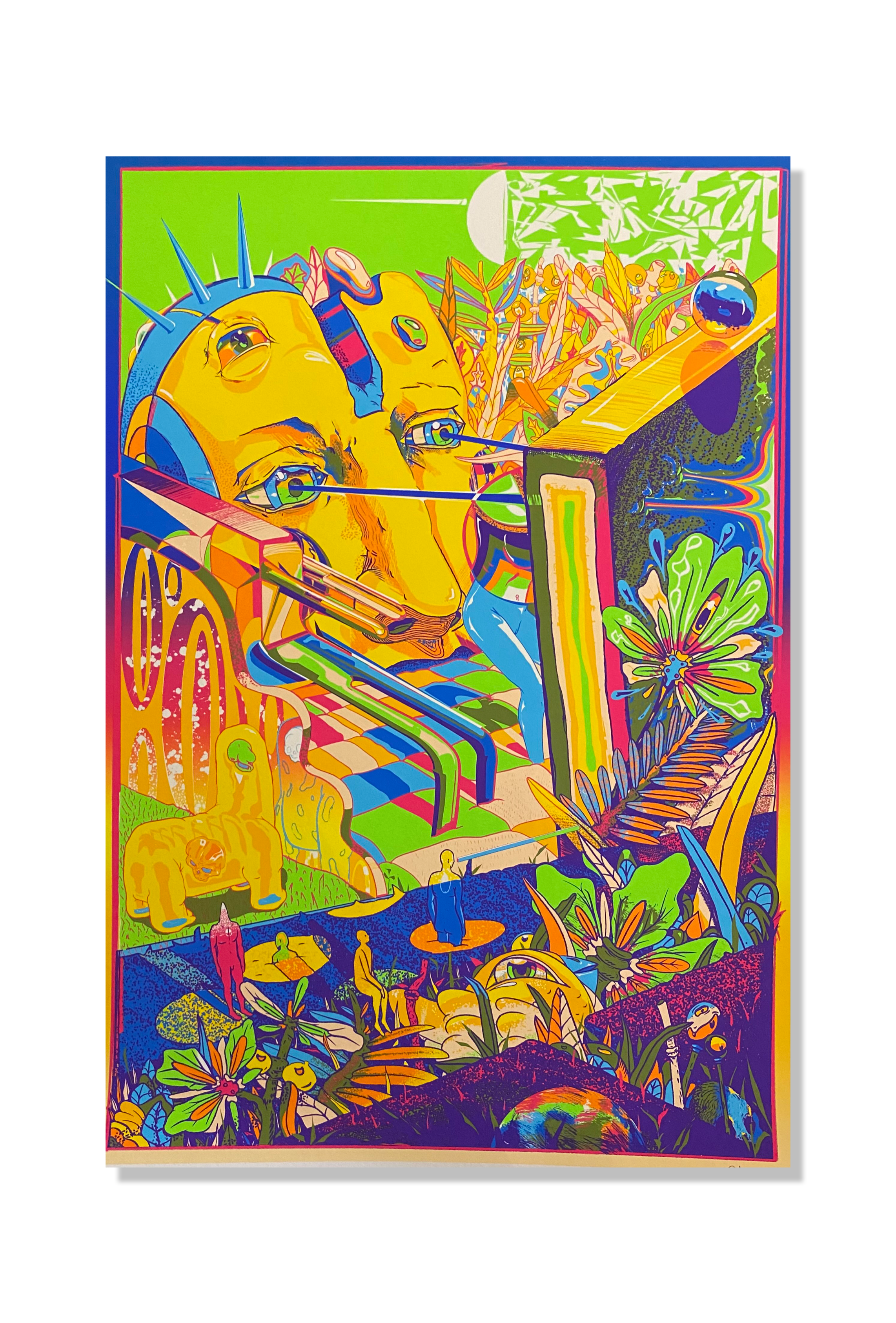 Fontera Print w/ Chrome Border