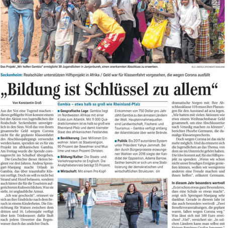 Bildung ist Schlüssel zu allem
