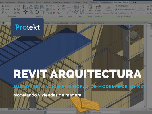 REVIT Arquitectura - Modelando viviendas de madera