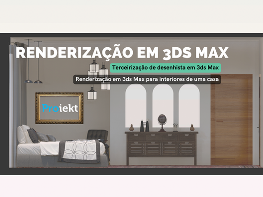Terceirização de modelador de 3ds Max para renderização