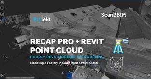 ReCap Pro + Revit Point Cloud - Modeling a Factory in Cádiz from a Point Cloud