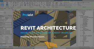 Revit Architecture - Modeling Wooden Houses