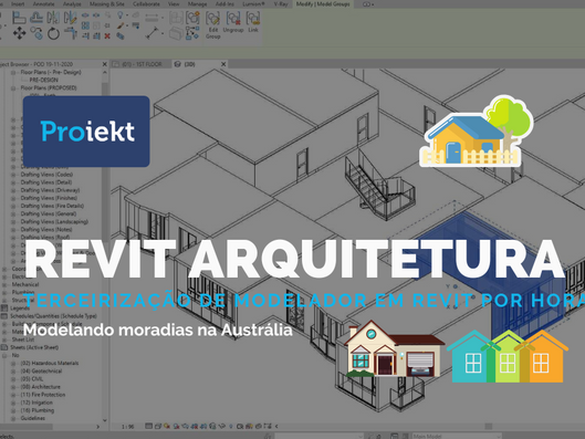 Revit Arquitetura - Modelagem de Moradias na Austrália