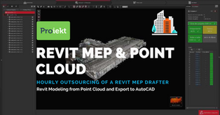 Revit MEP Point Cloud - Revit Modeling from Point Cloud and Export to AutoCAD