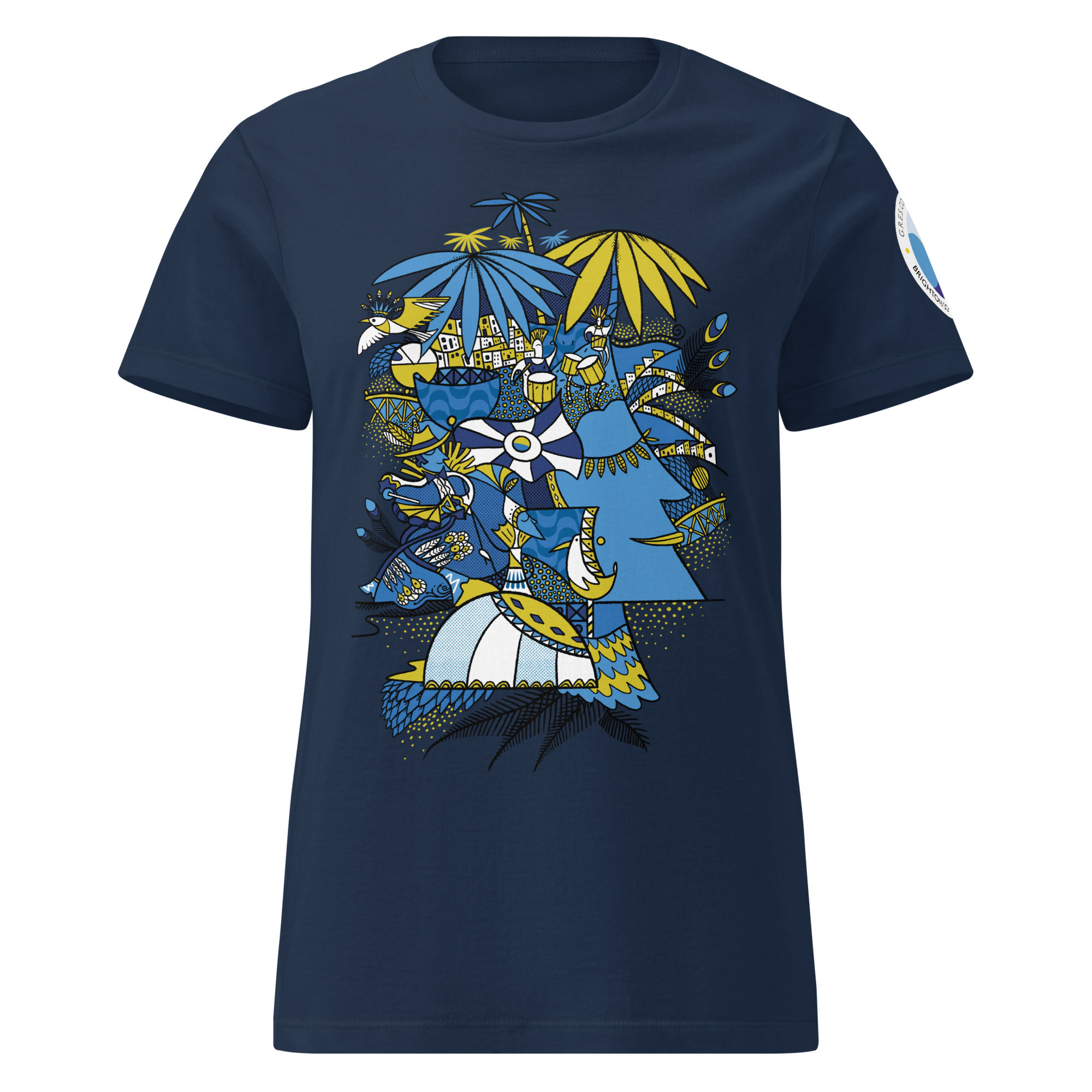 Women’s Porta Bandeira Illustrated T-Shirt